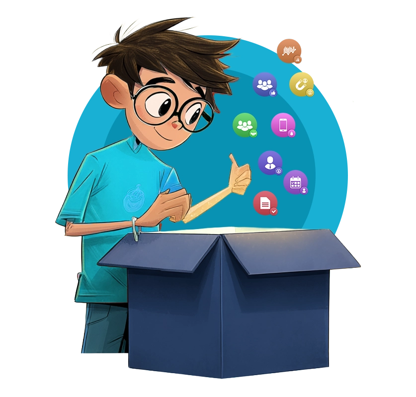 QuiverDesk — All 8 modules in one platform